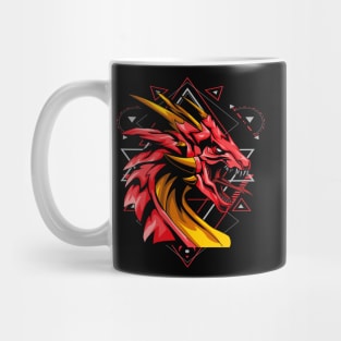 dragon classic retro Mug